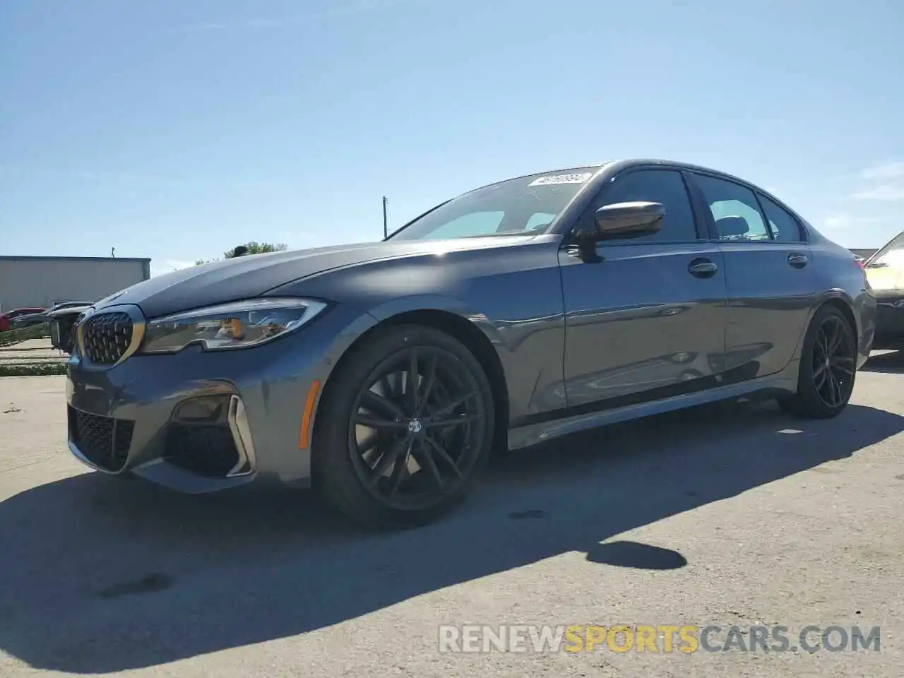 1 Photograph of a damaged car 3MW5U7J04L8B44319 BMW M3 2020