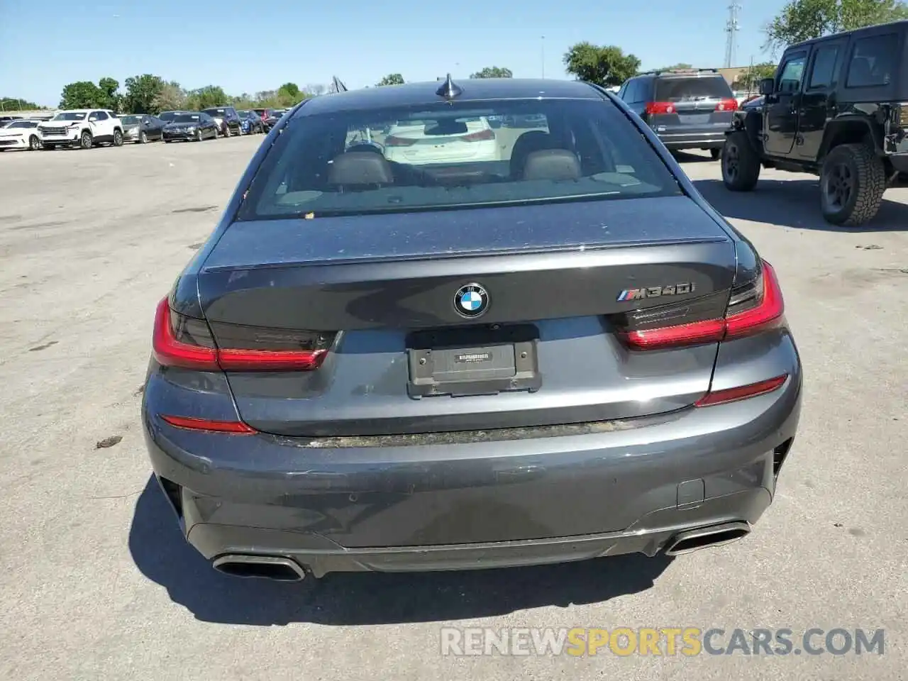 6 Photograph of a damaged car 3MW5U7J04L8B44319 BMW M3 2020