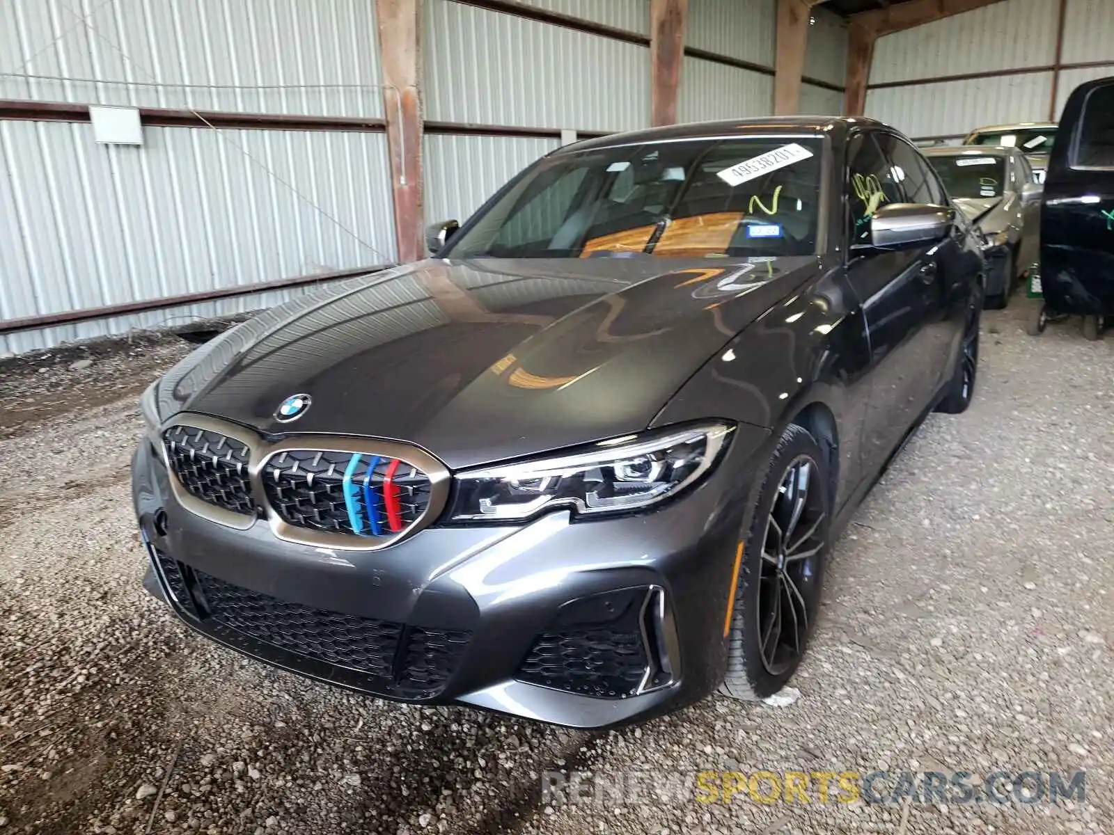 2 Photograph of a damaged car 3MW5U7J05L8B26086 BMW M3 2020