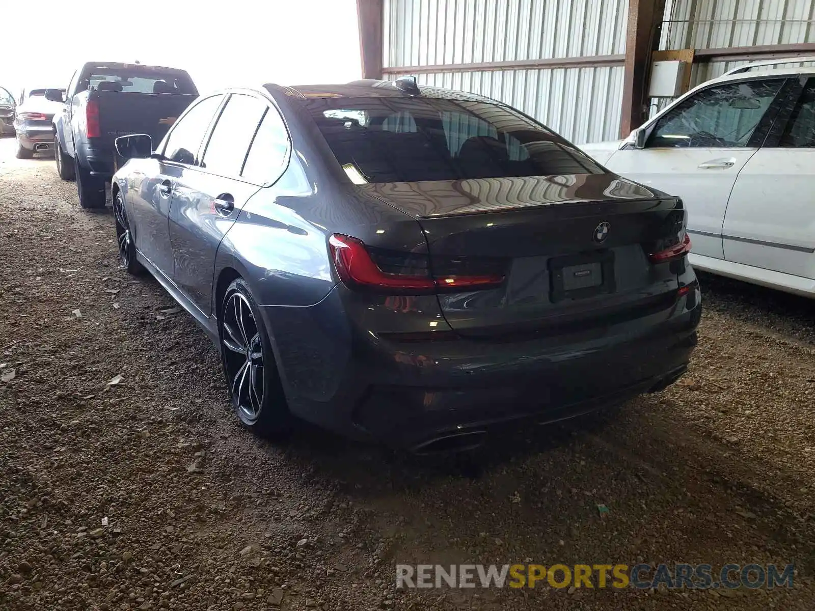 3 Photograph of a damaged car 3MW5U7J05L8B26086 BMW M3 2020