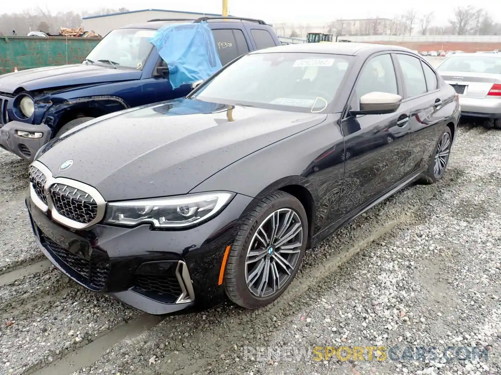 2 Фотография поврежденного автомобиля 3MW5U7J06L8B24296 BMW M3 2020