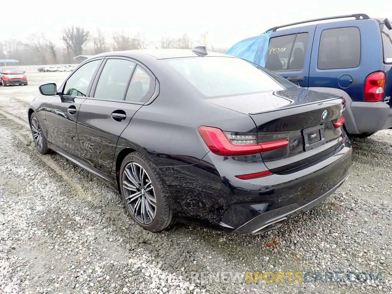 3 Photograph of a damaged car 3MW5U7J06L8B24296 BMW M3 2020