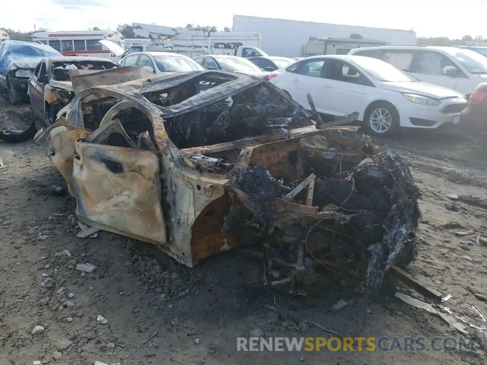 1 Photograph of a damaged car 3MW5U7J06L8B33645 BMW M3 2020