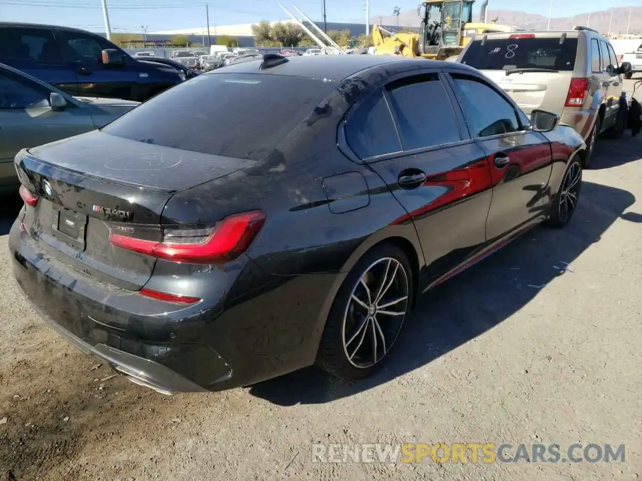 4 Photograph of a damaged car 3MW5U7J07L8B38482 BMW M3 2020