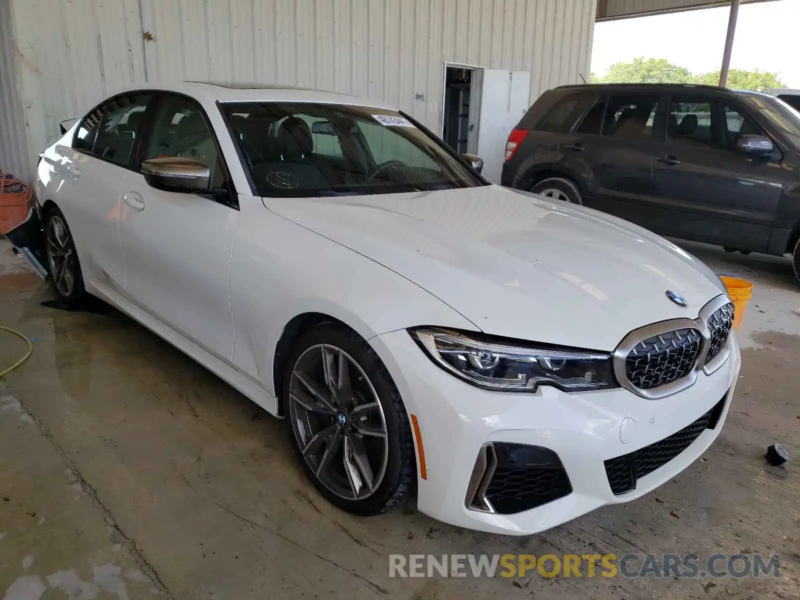 1 Photograph of a damaged car 3MW5U7J0XL8B08473 BMW M3 2020