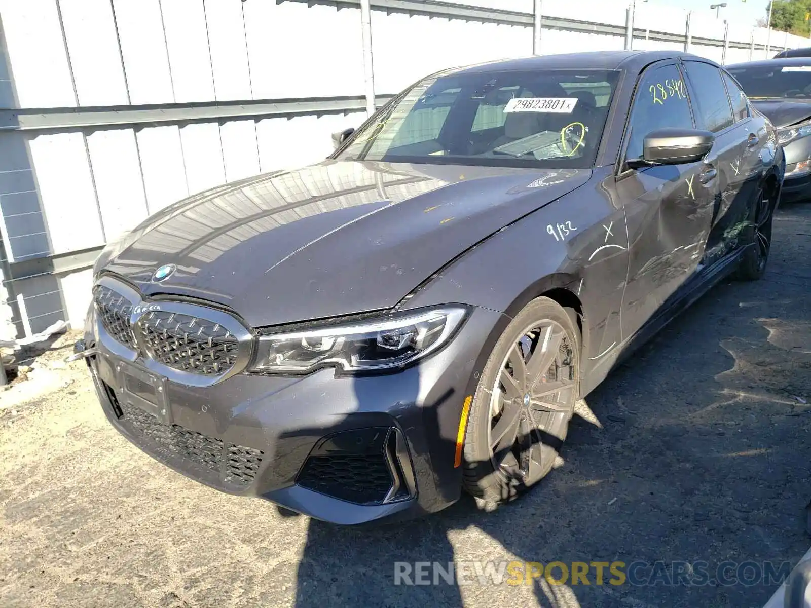 2 Photograph of a damaged car WBA5U7C01LA232293 BMW M3 2020