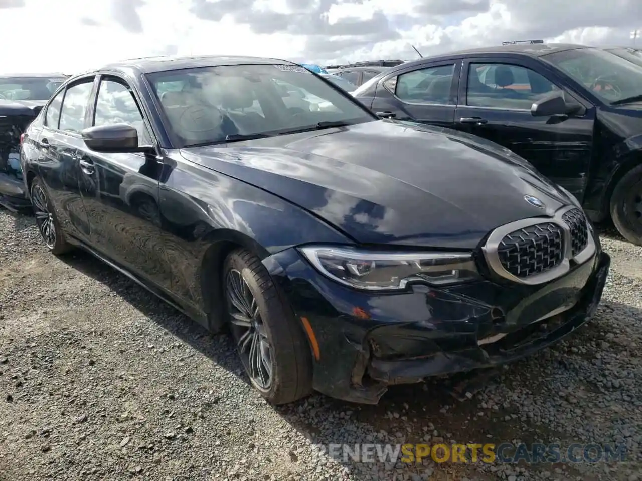 1 Photograph of a damaged car WBA5U7C01LFH10315 BMW M3 2020