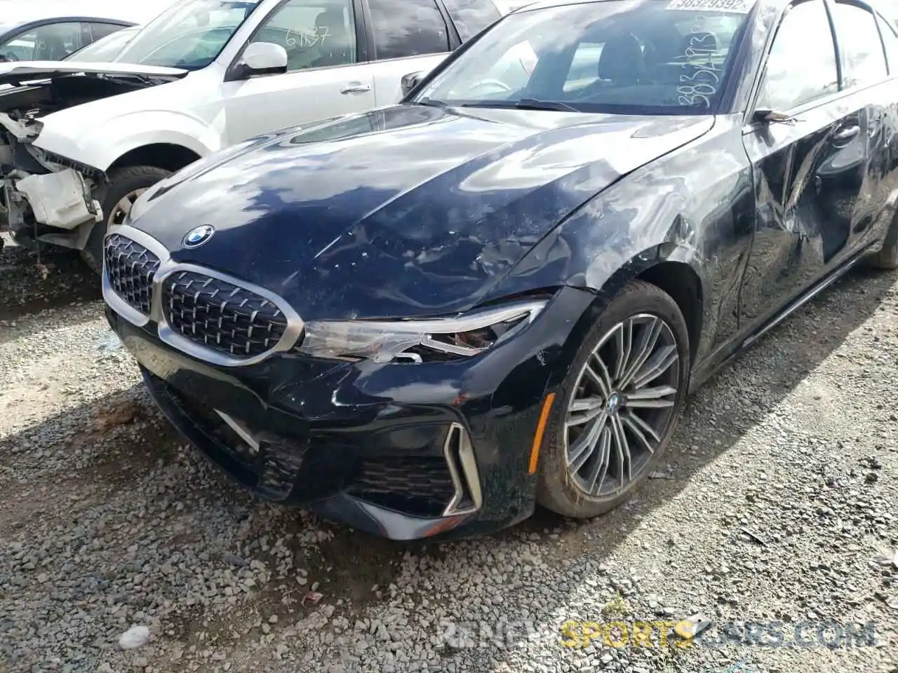 9 Photograph of a damaged car WBA5U7C01LFH10315 BMW M3 2020