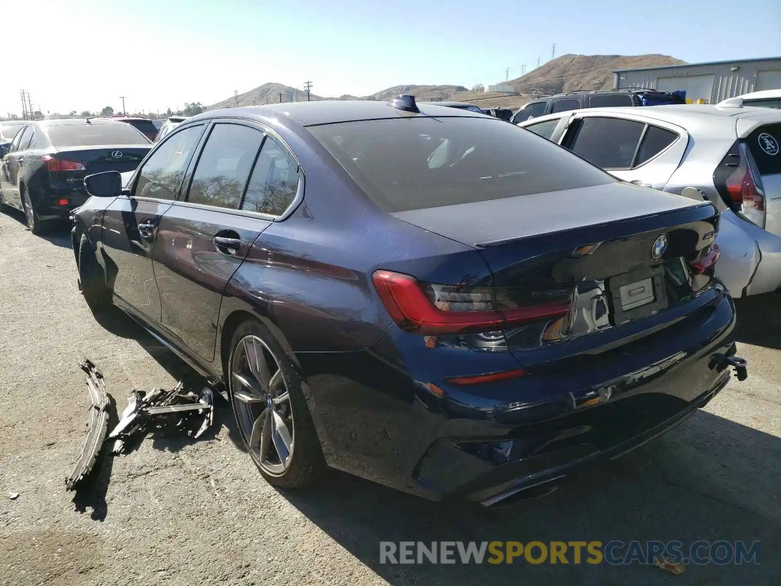 3 Photograph of a damaged car WBA5U7C02LFJ30861 BMW M3 2020