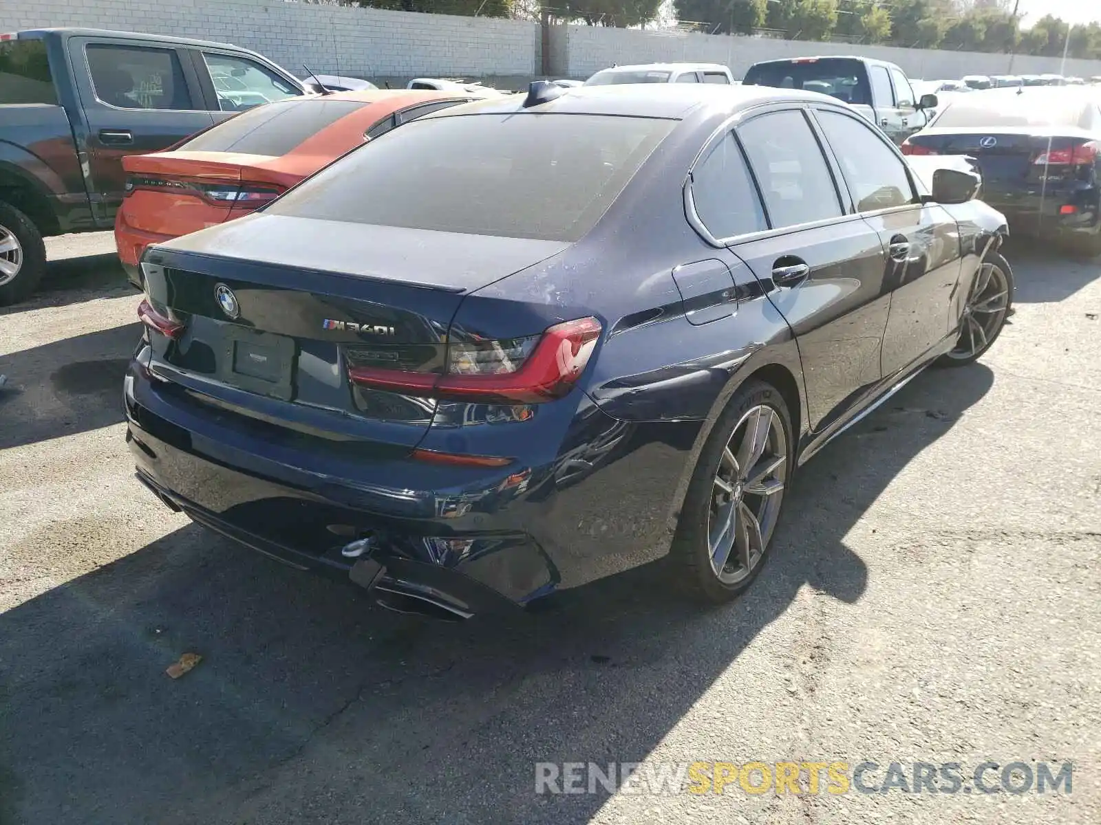 4 Photograph of a damaged car WBA5U7C02LFJ30861 BMW M3 2020