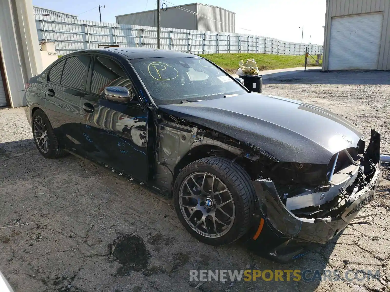 1 Photograph of a damaged car WBA5U7C03LA234725 BMW M3 2020