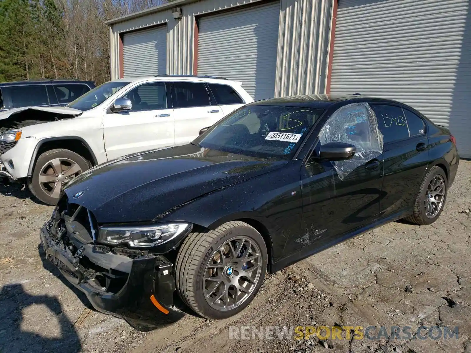 2 Photograph of a damaged car WBA5U7C03LA234725 BMW M3 2020