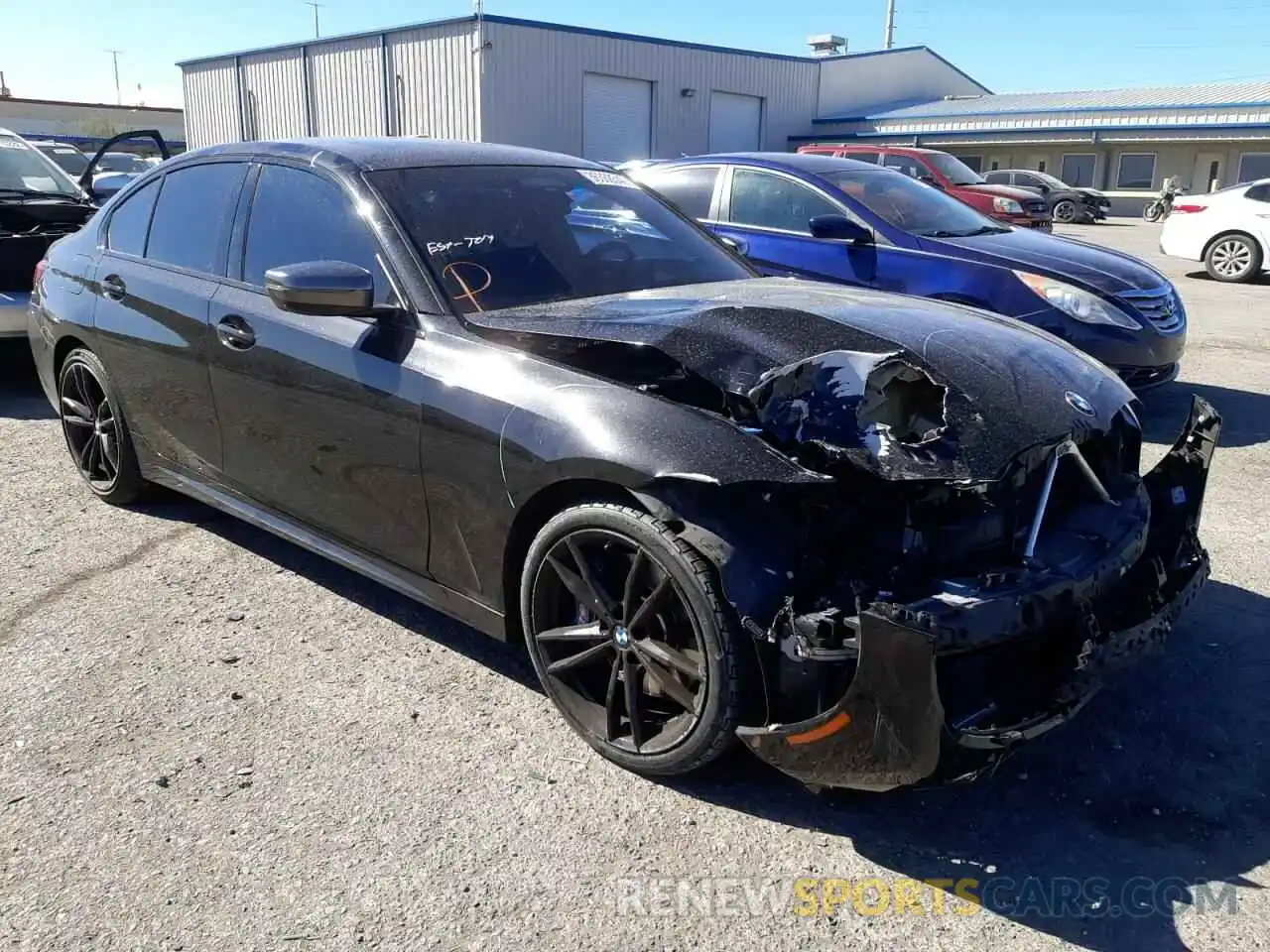 1 Photograph of a damaged car WBA5U7C03LAF54243 BMW M3 2020