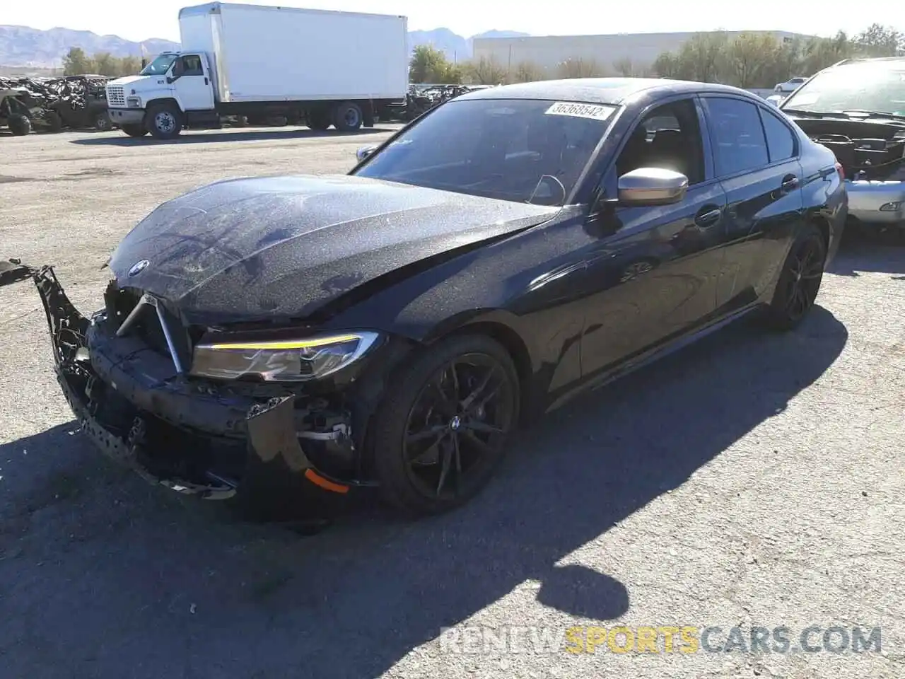 2 Photograph of a damaged car WBA5U7C03LAF54243 BMW M3 2020