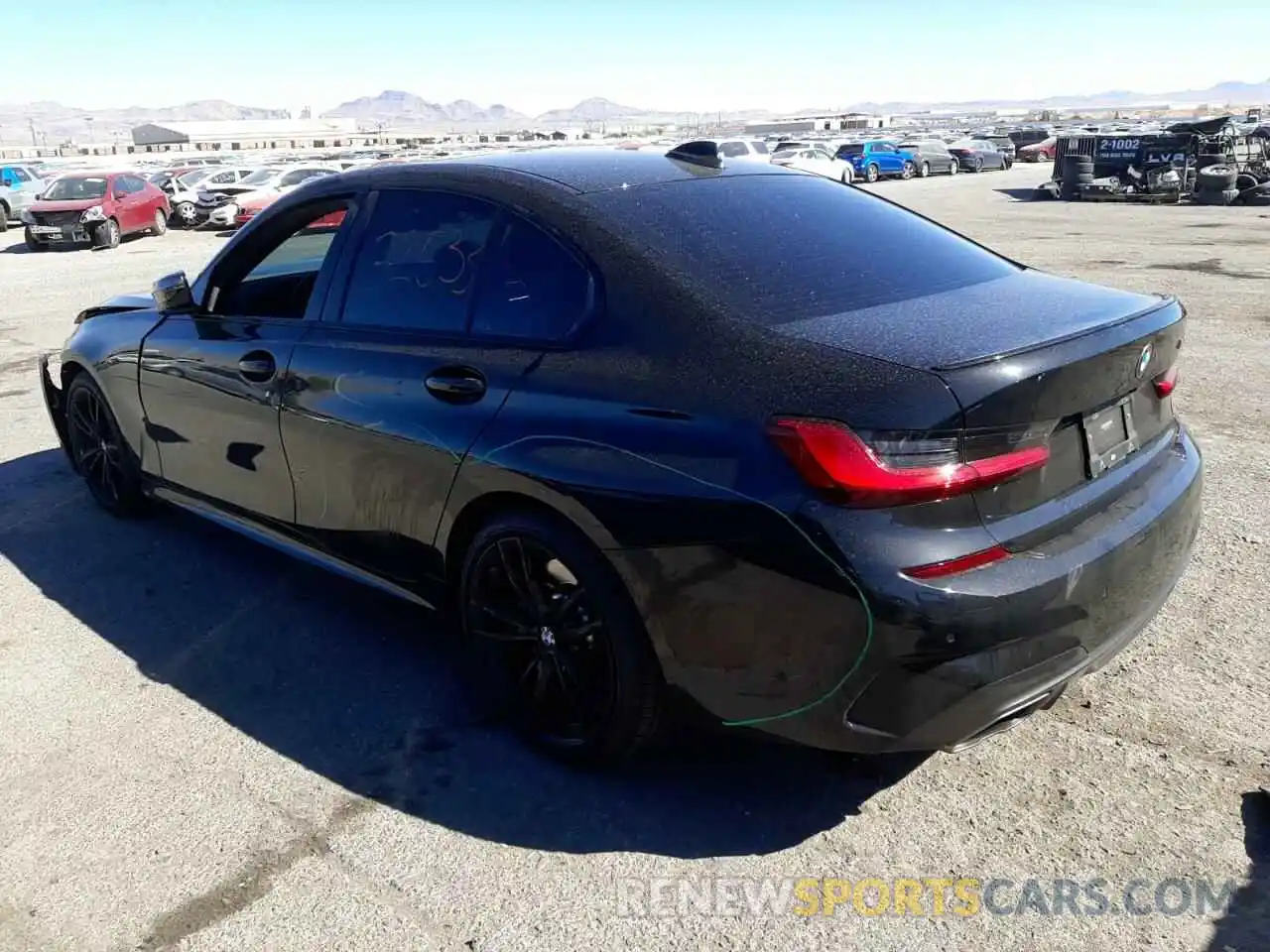 3 Photograph of a damaged car WBA5U7C03LAF54243 BMW M3 2020