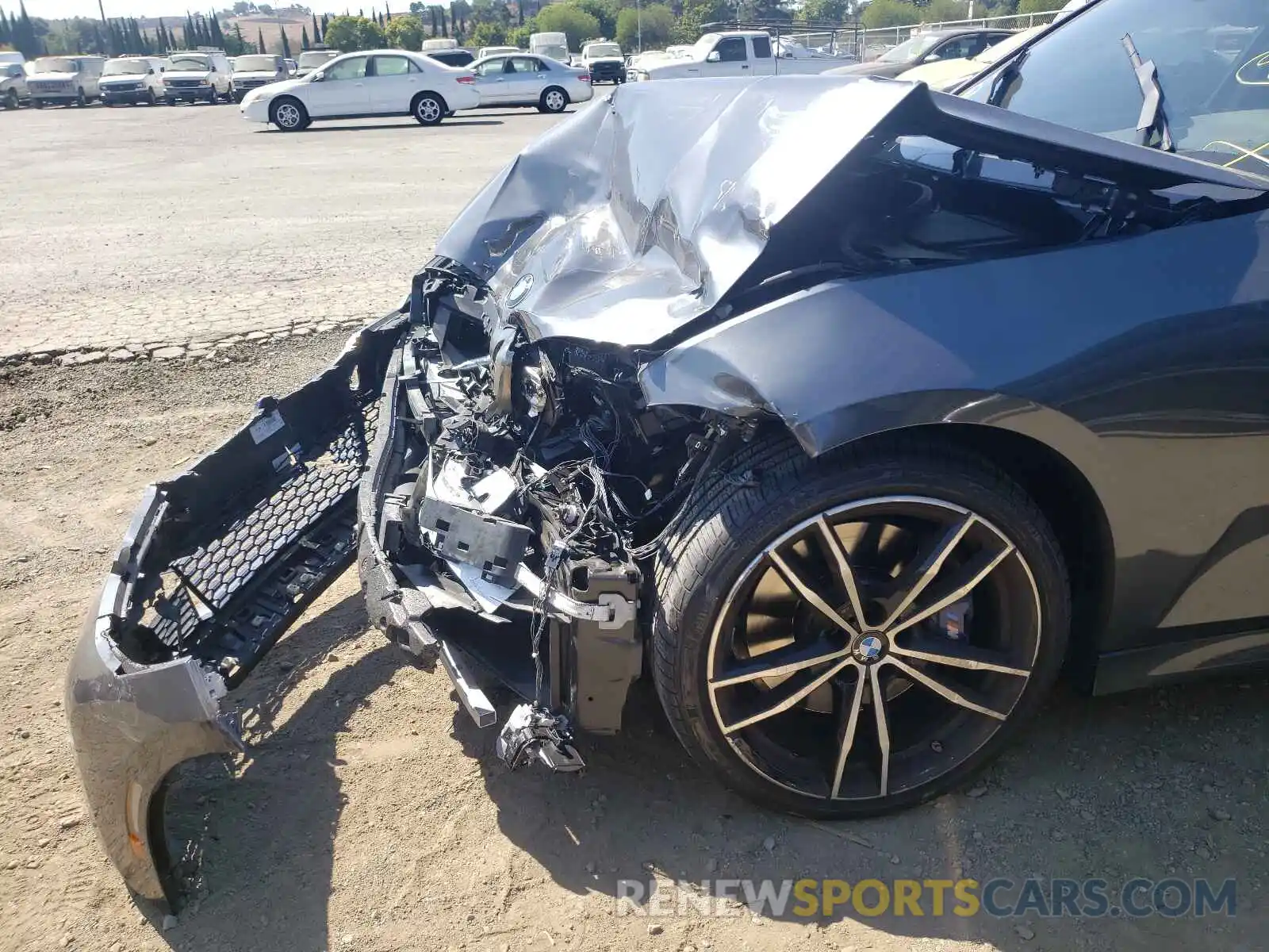 9 Photograph of a damaged car WBA5U7C03LFH66689 BMW M3 2020