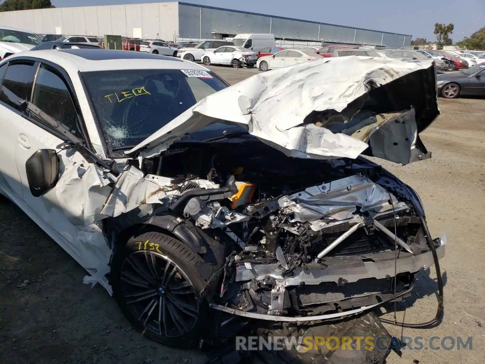 9 Photograph of a damaged car WBA5U7C04LA232482 BMW M3 2020