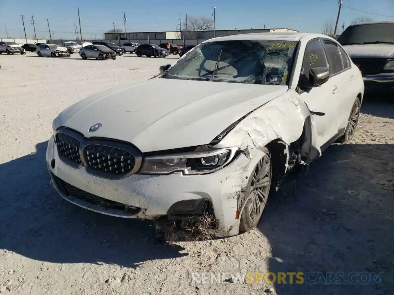 2 Photograph of a damaged car WBA5U7C04LA234765 BMW M3 2020