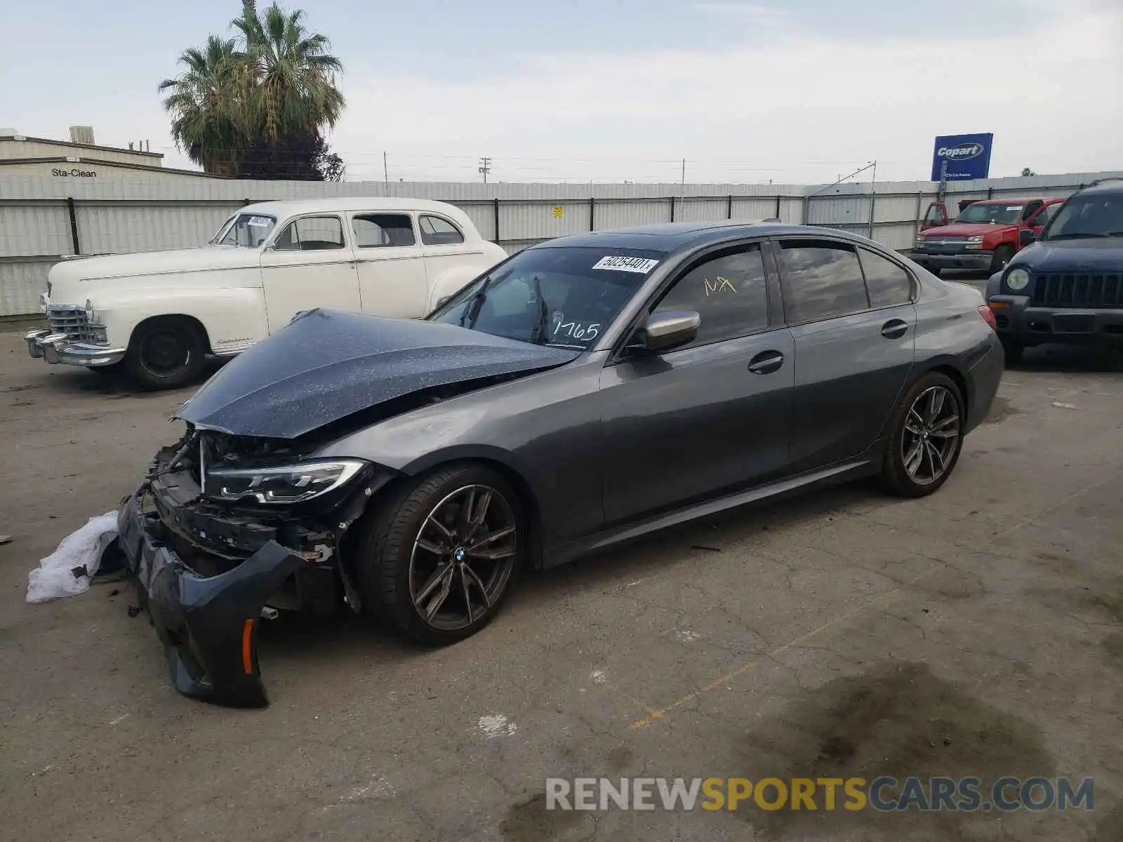 2 Photograph of a damaged car WBA5U7C05LA286633 BMW M3 2020