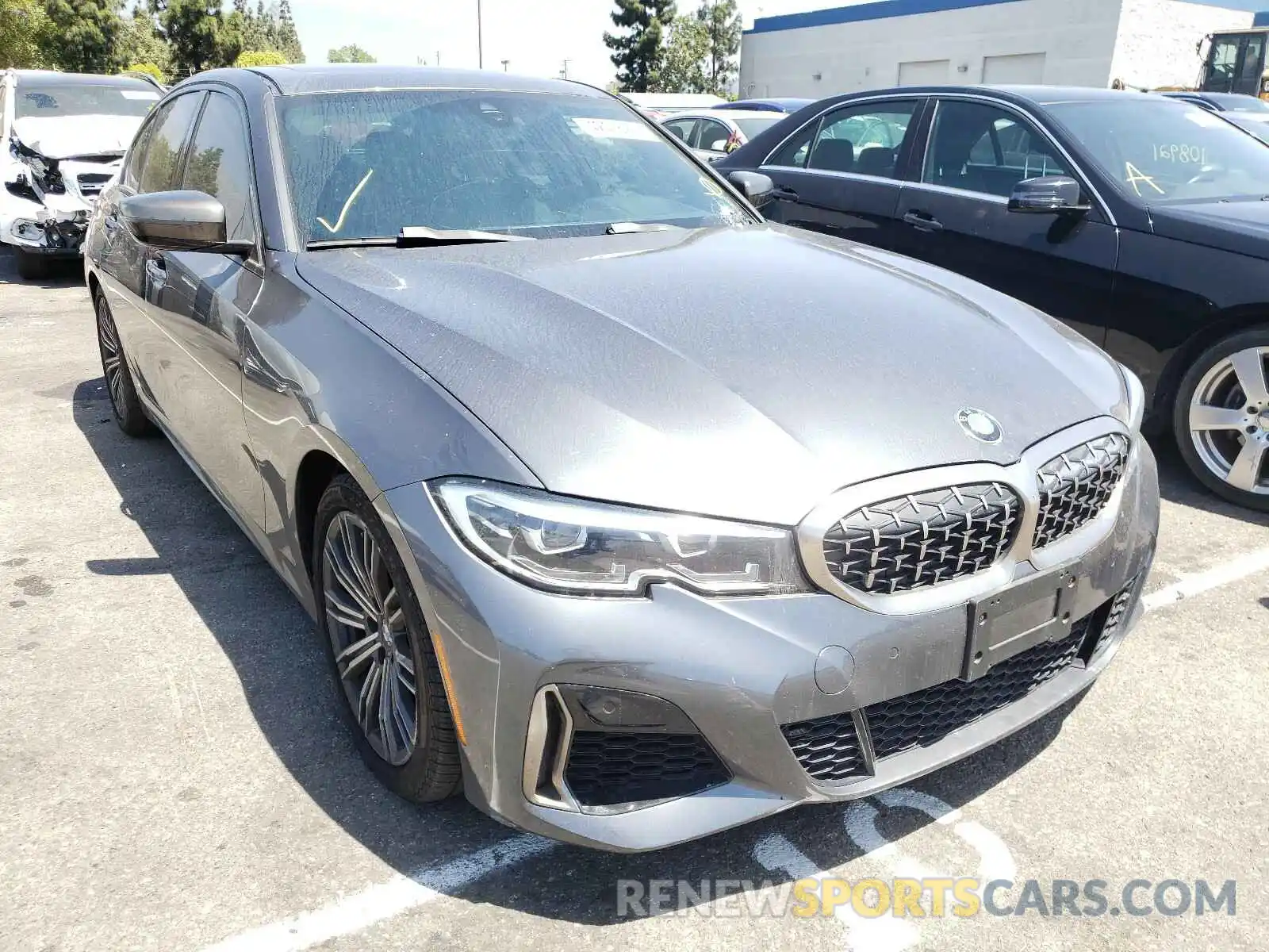 1 Photograph of a damaged car WBA5U7C05LFH04288 BMW M3 2020