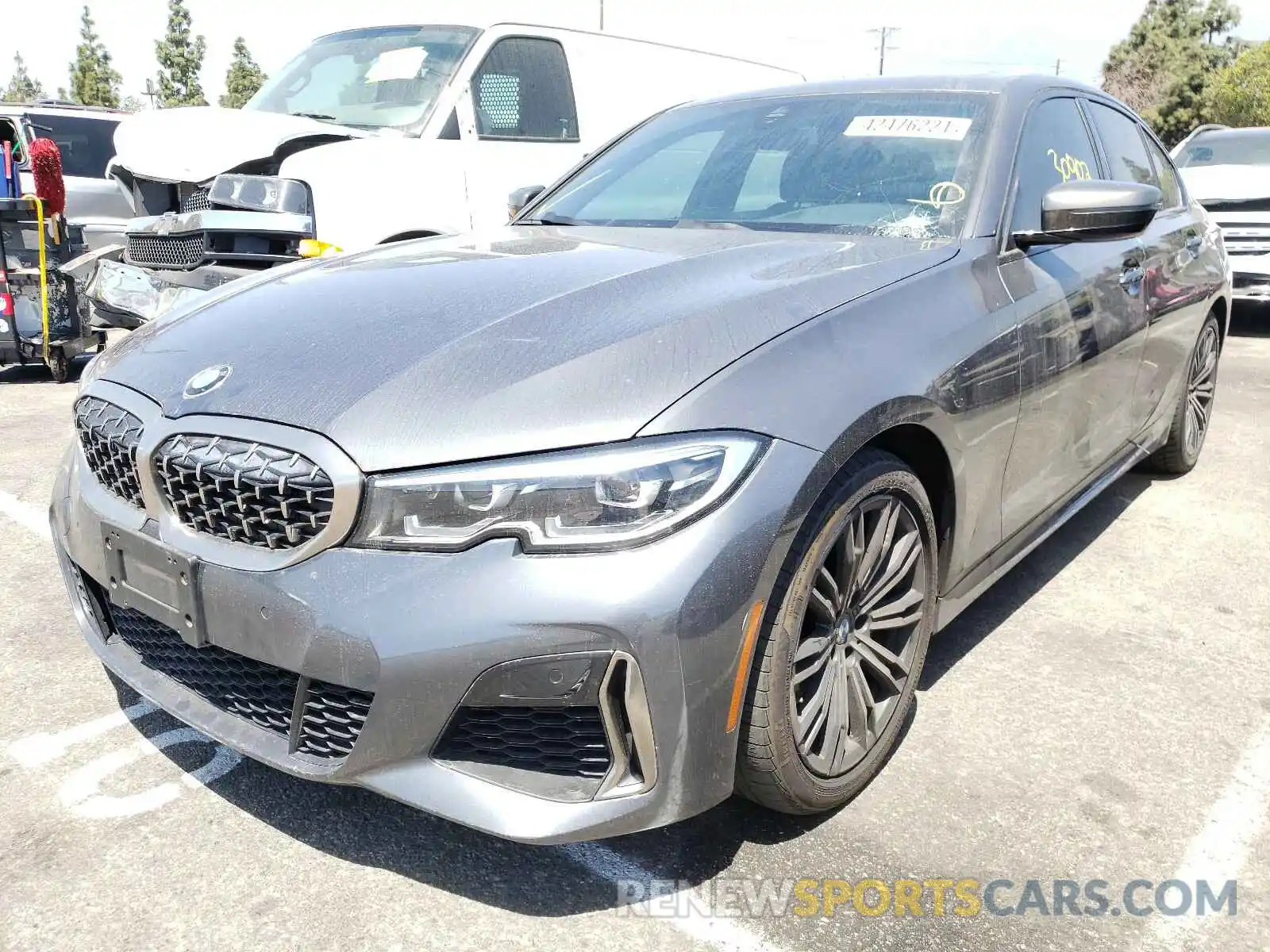 2 Photograph of a damaged car WBA5U7C05LFH04288 BMW M3 2020