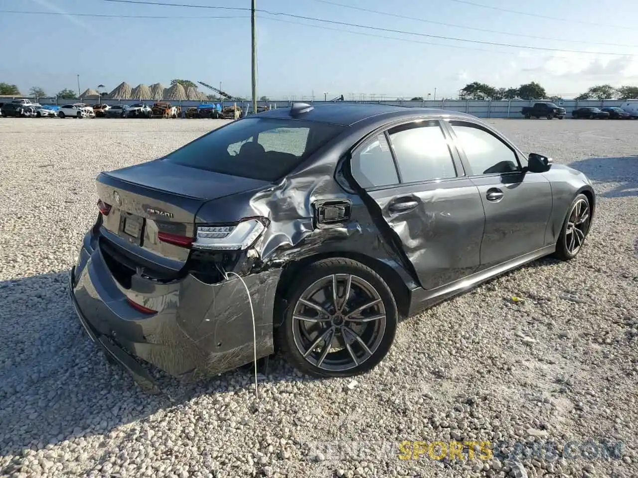 3 Фотография поврежденного автомобиля WBA5U7C06LFH58313 BMW M3 2020