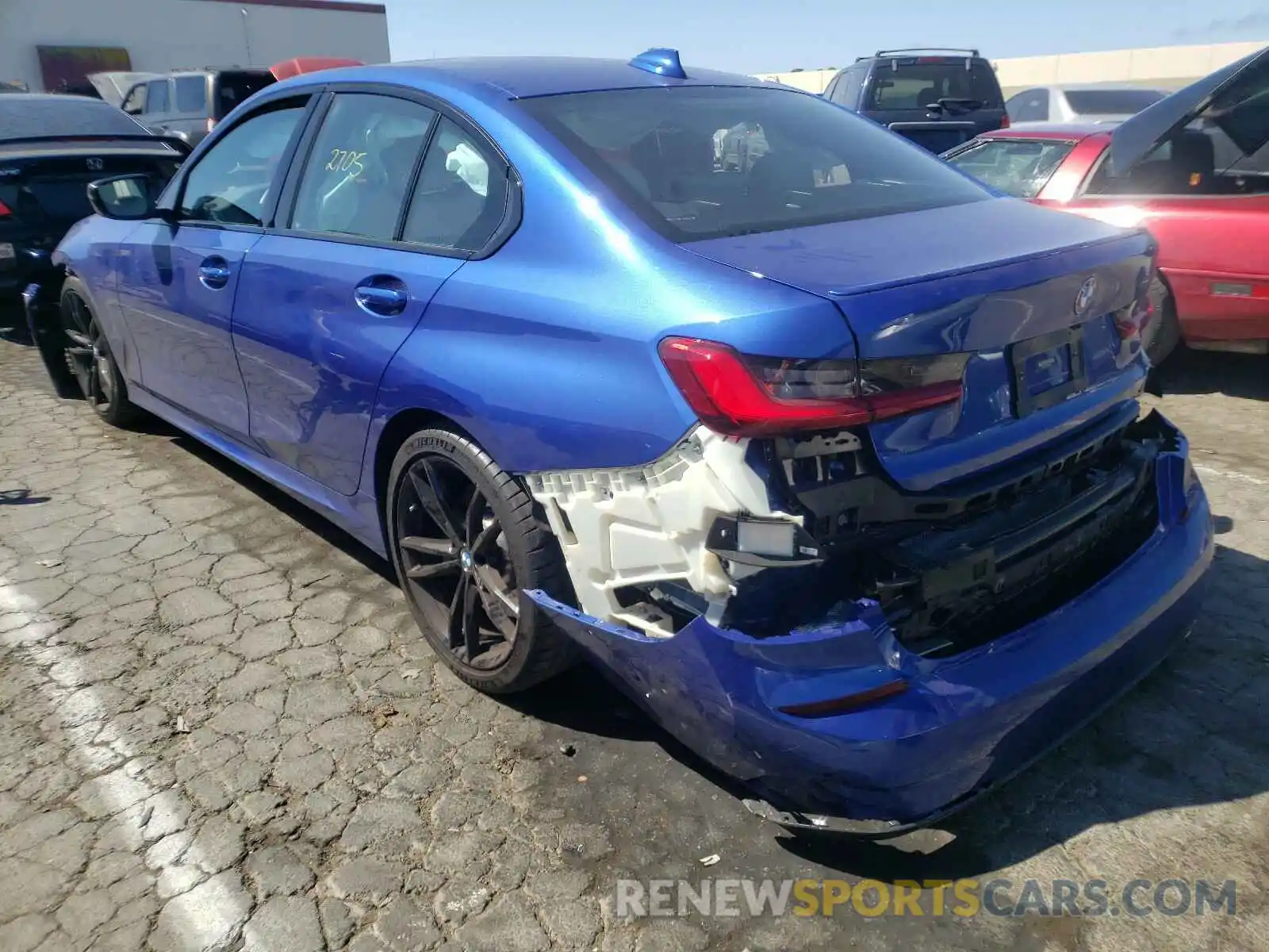 3 Photograph of a damaged car WBA5U7C06LFH83731 BMW M3 2020