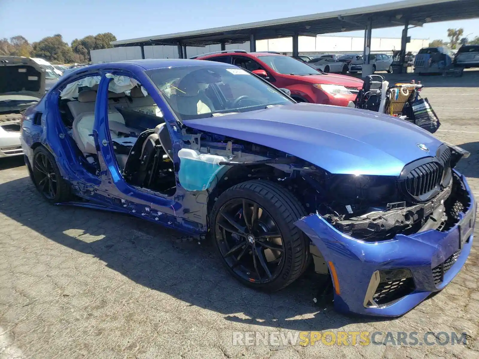 9 Photograph of a damaged car WBA5U7C06LFH83731 BMW M3 2020