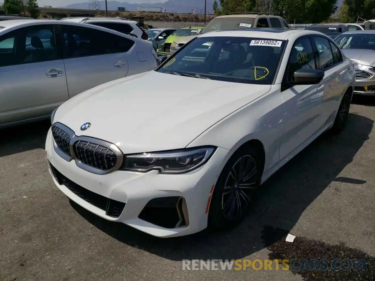 2 Photograph of a damaged car WBA5U7C07LA232251 BMW M3 2020