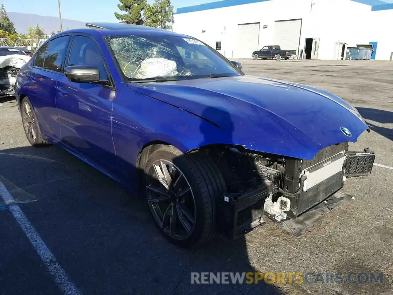 1 Photograph of a damaged car WBA5U7C07LA234307 BMW M3 2020