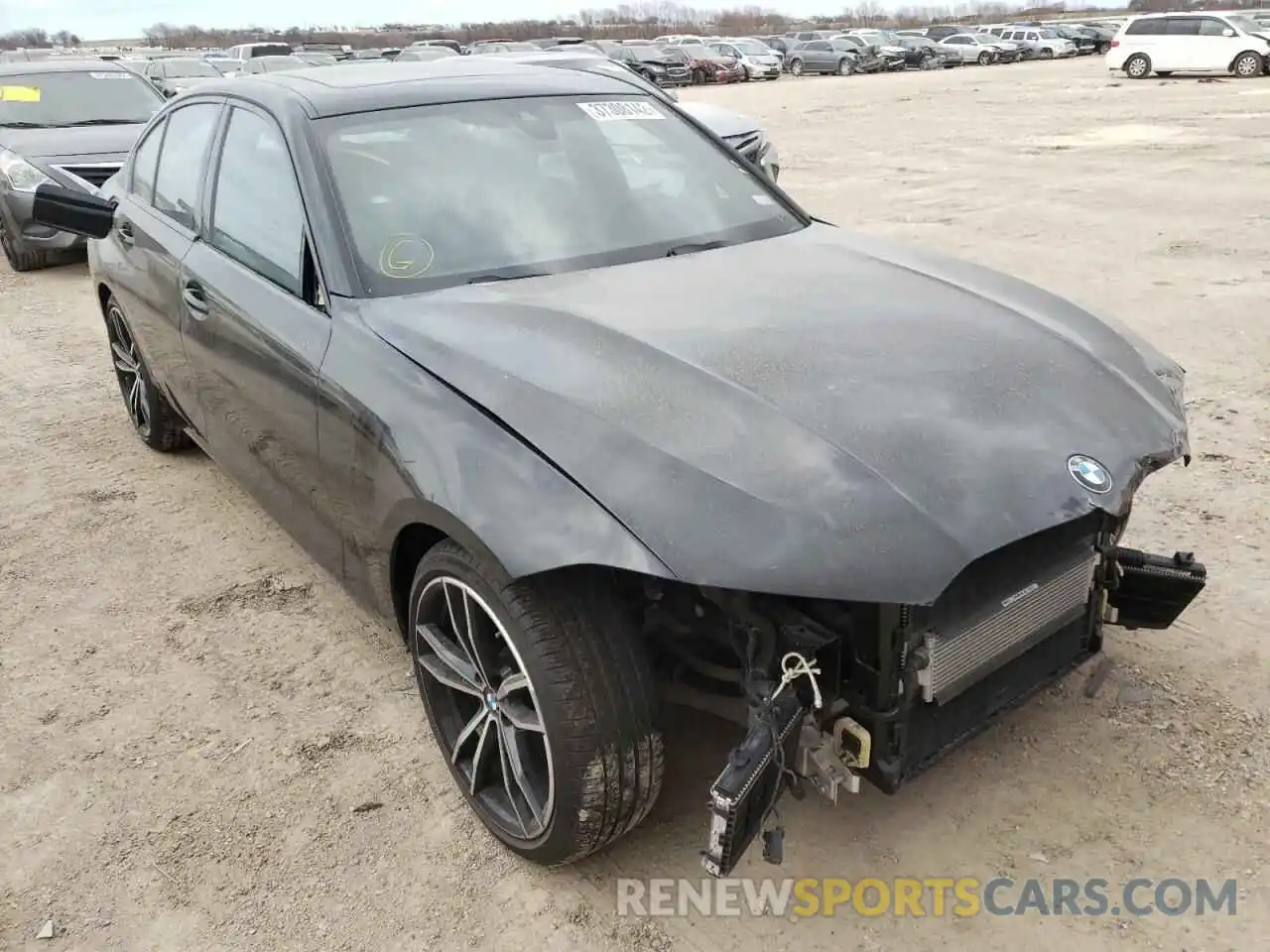 1 Photograph of a damaged car WBA5U7C07LAF54116 BMW M3 2020