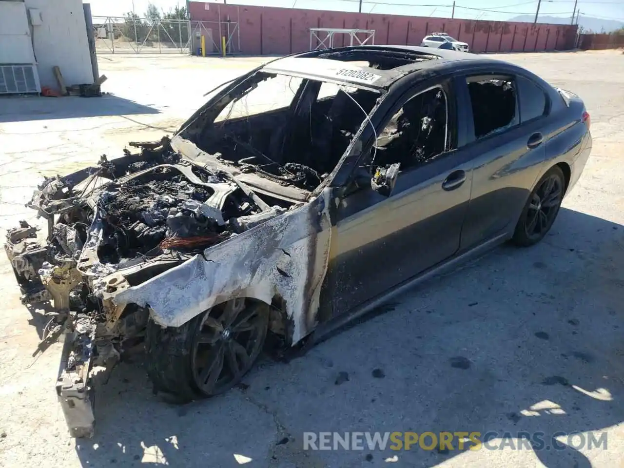 9 Photograph of a damaged car WBA5U7C07LAF54259 BMW M3 2020