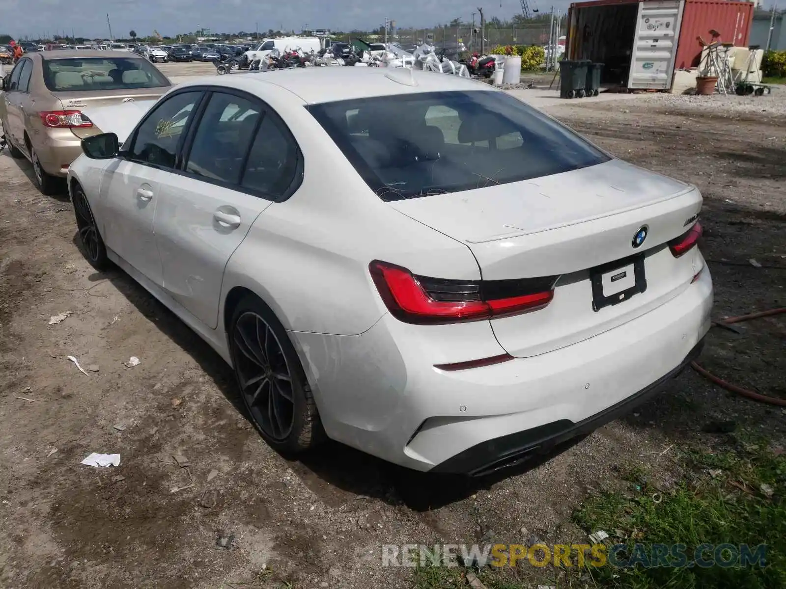 3 Photograph of a damaged car WBA5U7C08LA232162 BMW M3 2020