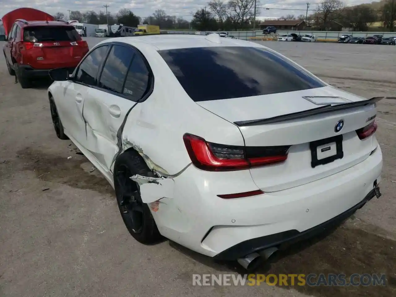 3 Photograph of a damaged car WBA5U7C08LA234073 BMW M3 2020