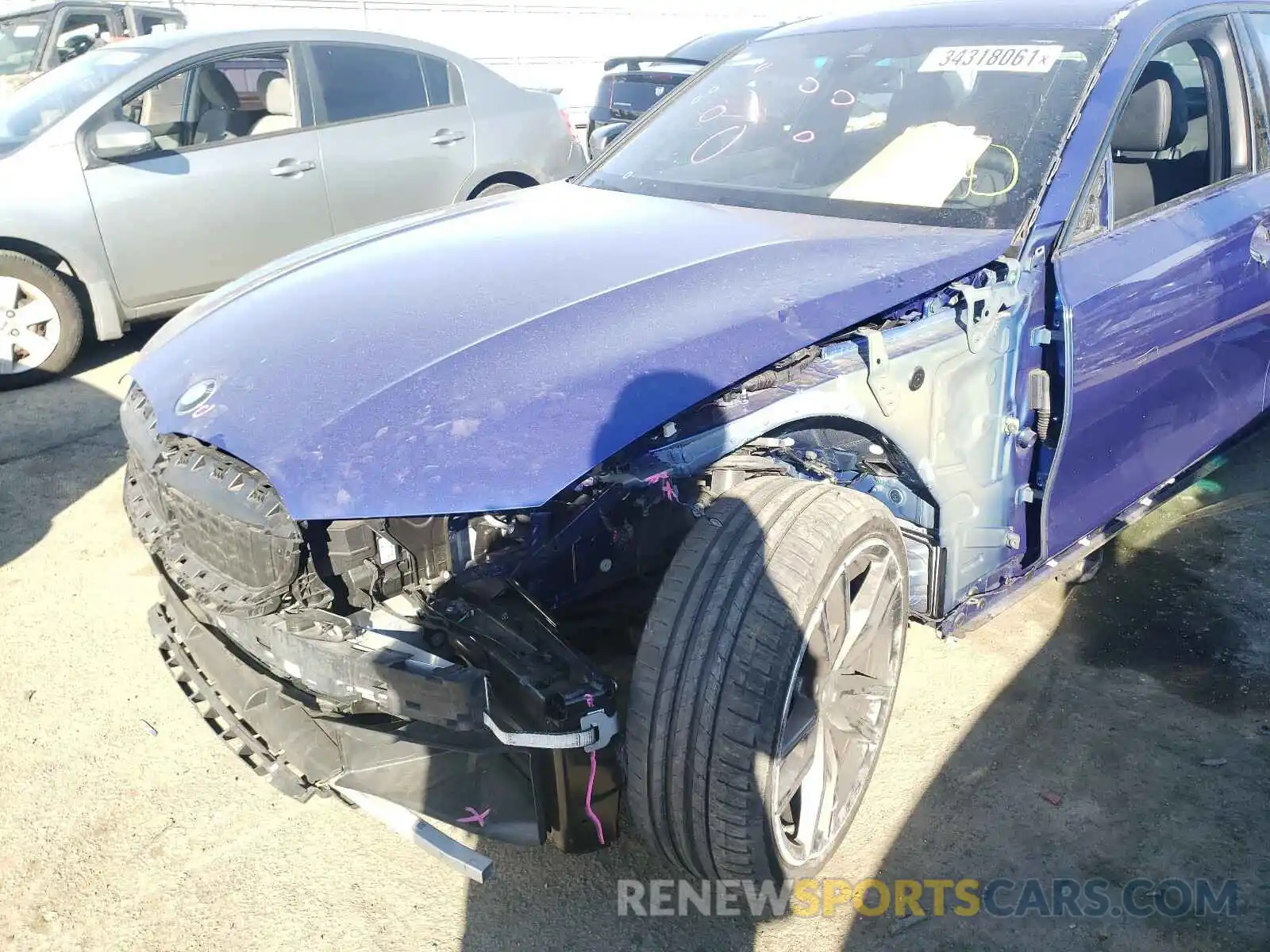 9 Photograph of a damaged car WBA5U7C08LFH05449 BMW M3 2020