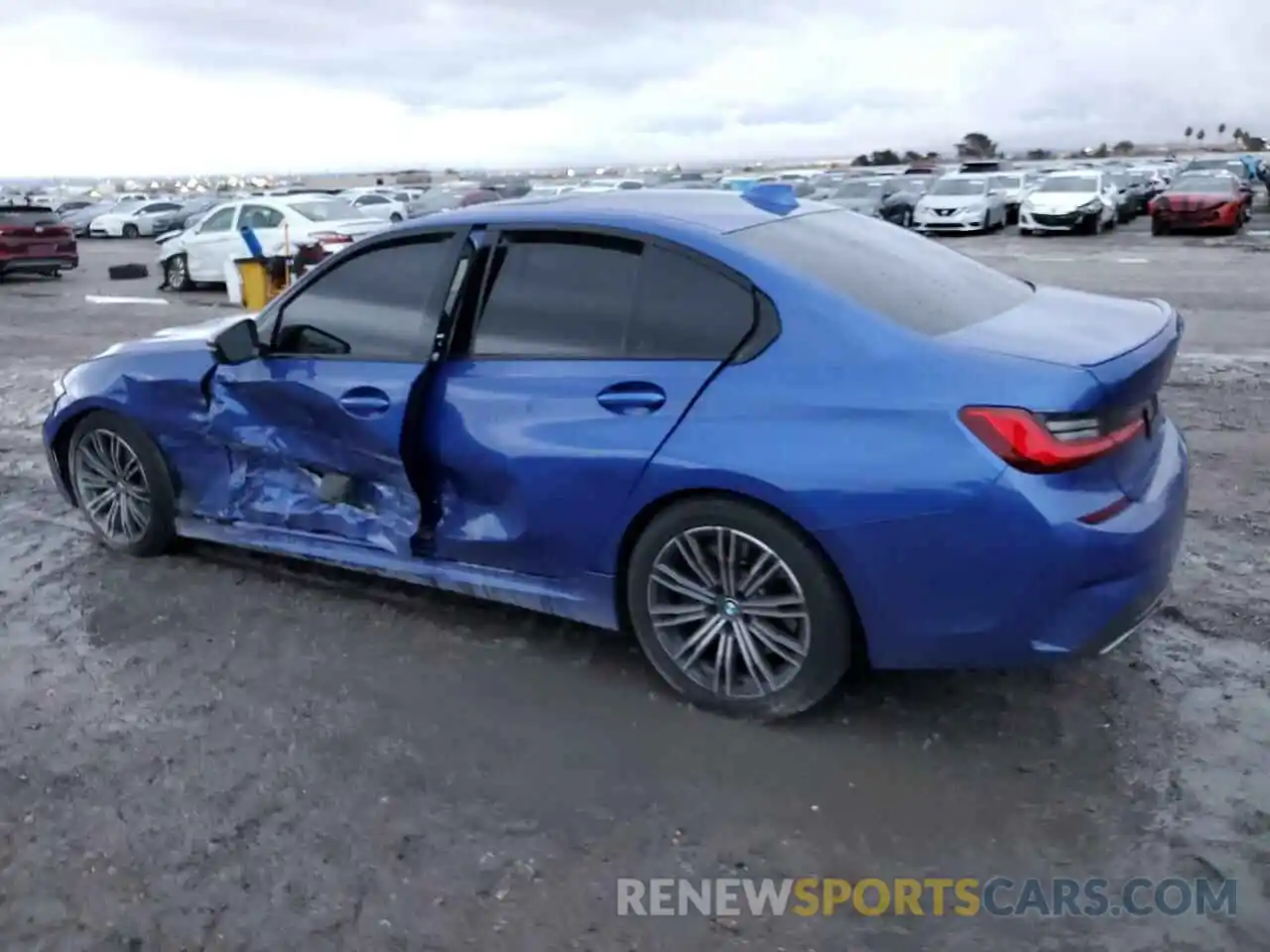 2 Photograph of a damaged car WBA5U7C08LFH26849 BMW M3 2020