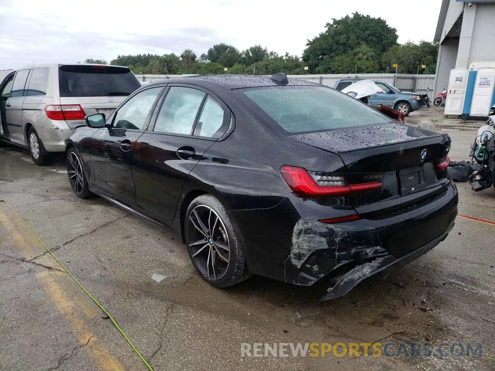 3 Photograph of a damaged car WBA5U7C09LAF54103 BMW M3 2020