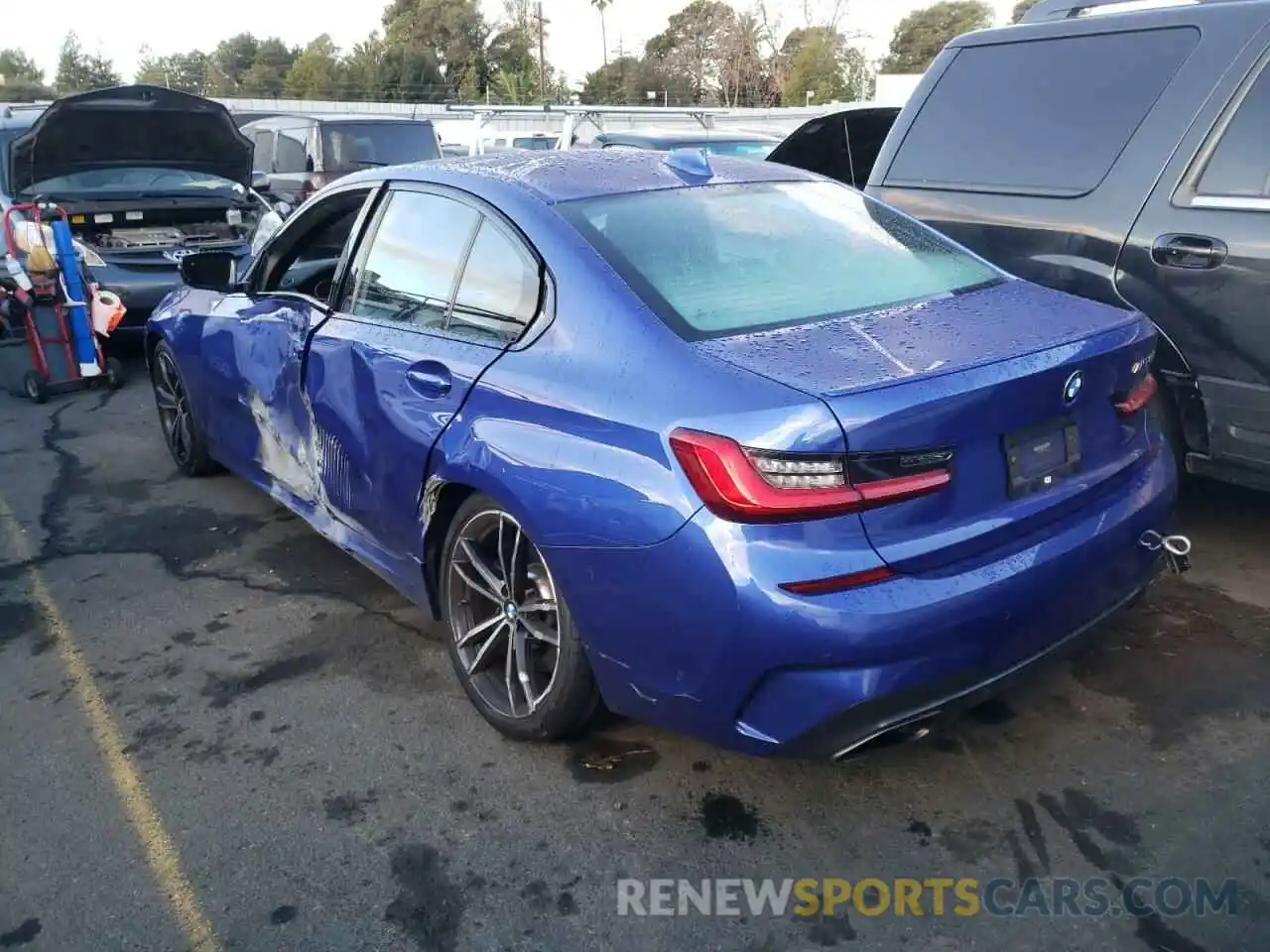 3 Photograph of a damaged car WBA5U7C09LAF54151 BMW M3 2020