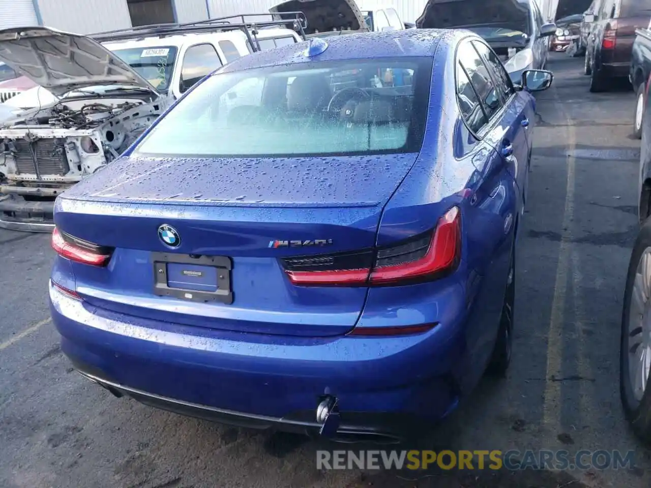 4 Photograph of a damaged car WBA5U7C09LAF54151 BMW M3 2020