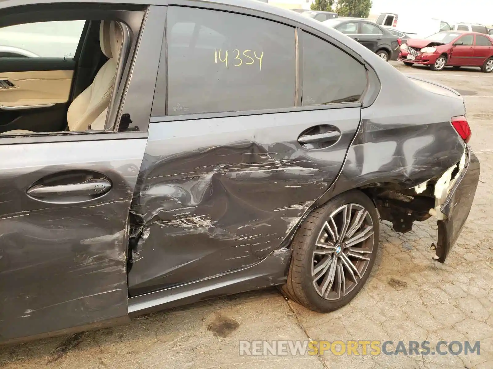 9 Photograph of a damaged car WBA5U7C09LFH33017 BMW M3 2020