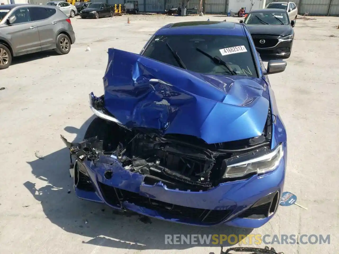 7 Photograph of a damaged car WBA5U7C09LFH34247 BMW M3 2020