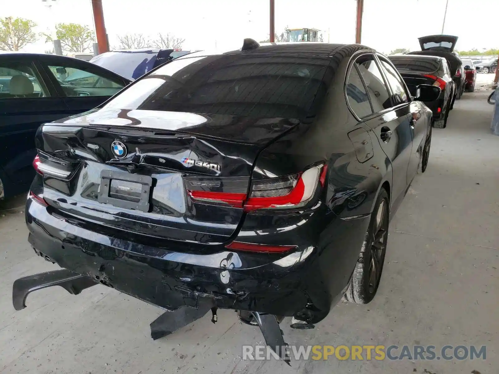 4 Фотография поврежденного автомобиля WBA5U7C09LFJ11269 BMW M3 2020