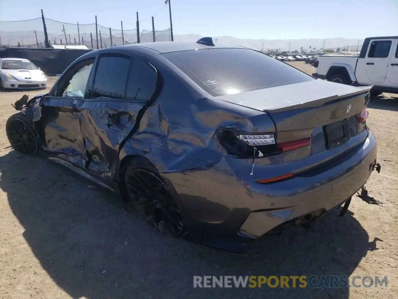 3 Photograph of a damaged car WBA5U7C0XLA232485 BMW M3 2020