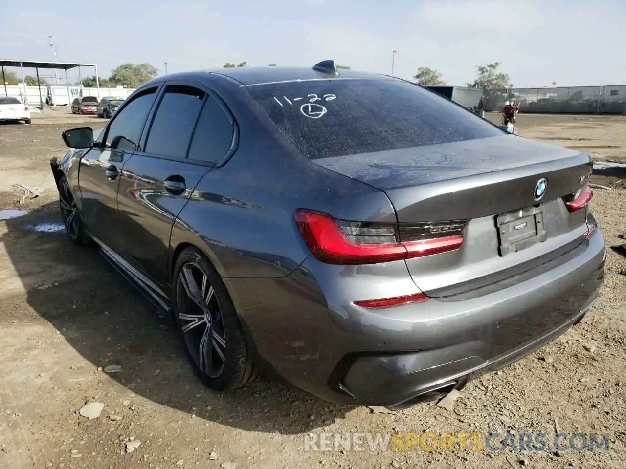 3 Photograph of a damaged car WBA5U7C0XLA234351 BMW M3 2020