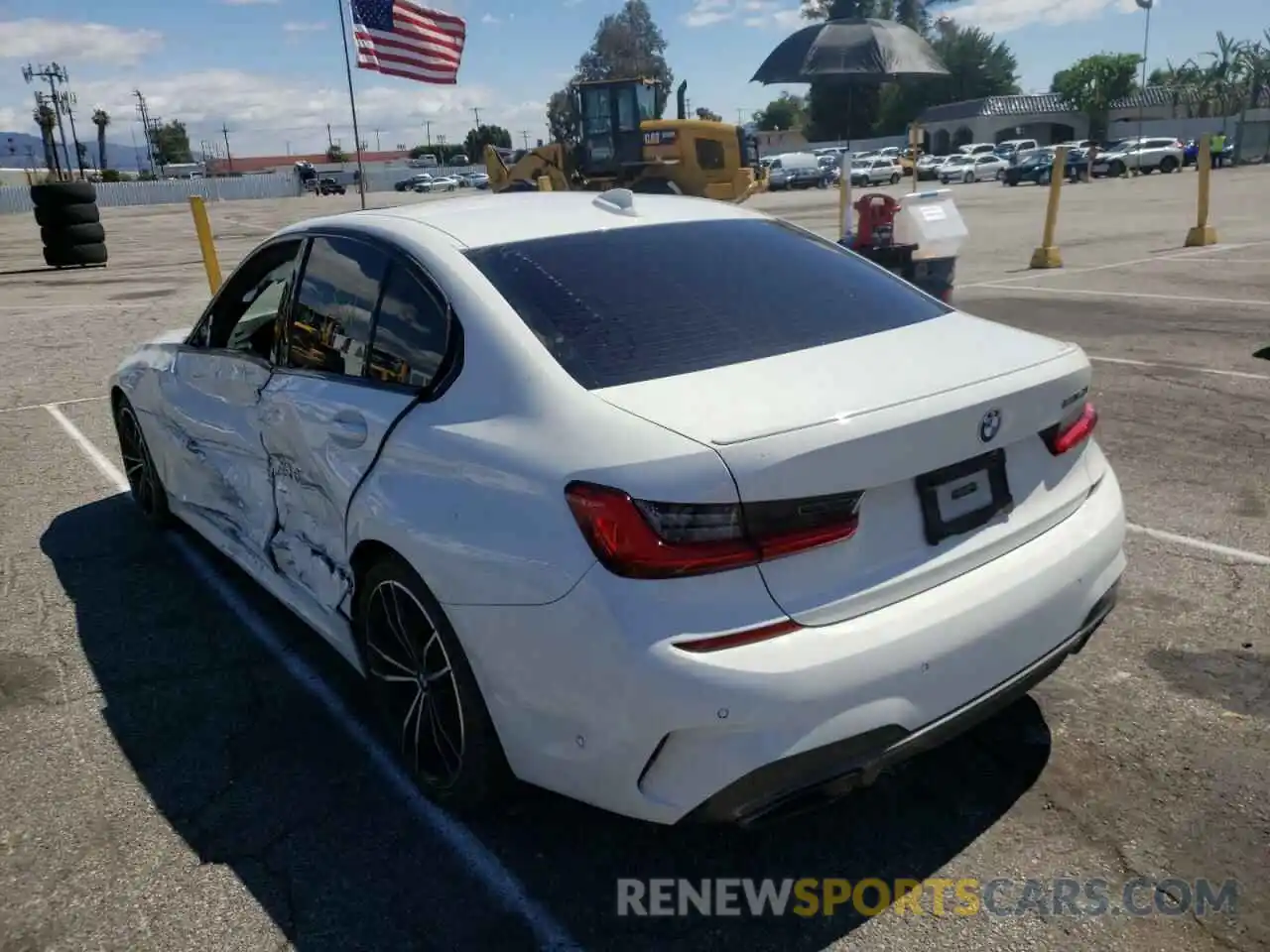 3 Photograph of a damaged car WBA5U7C0XLAF54305 BMW M3 2020