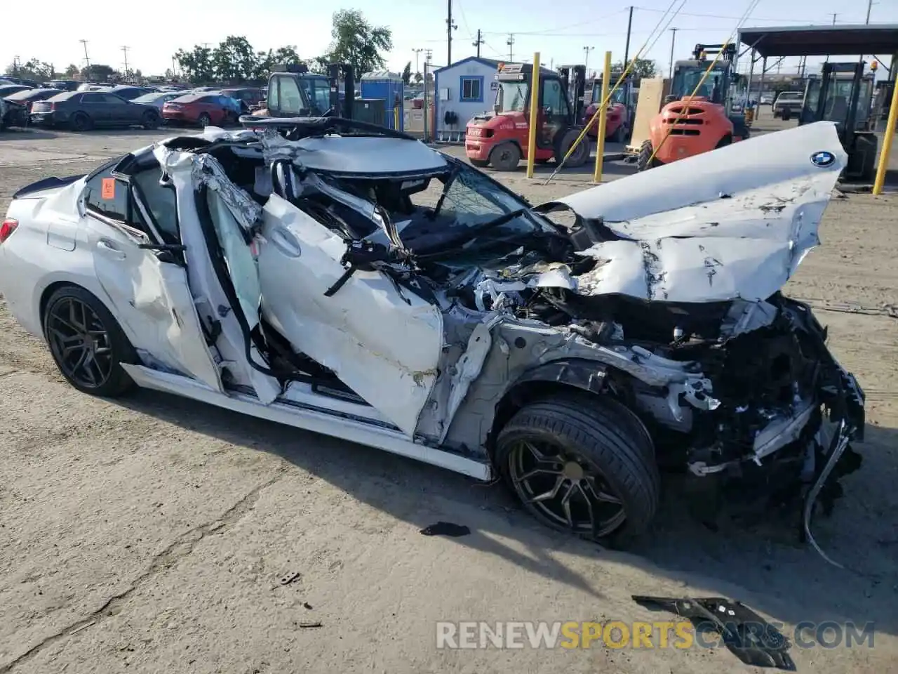 9 Photograph of a damaged car WBA5U7C0XLFH07042 BMW M3 2020