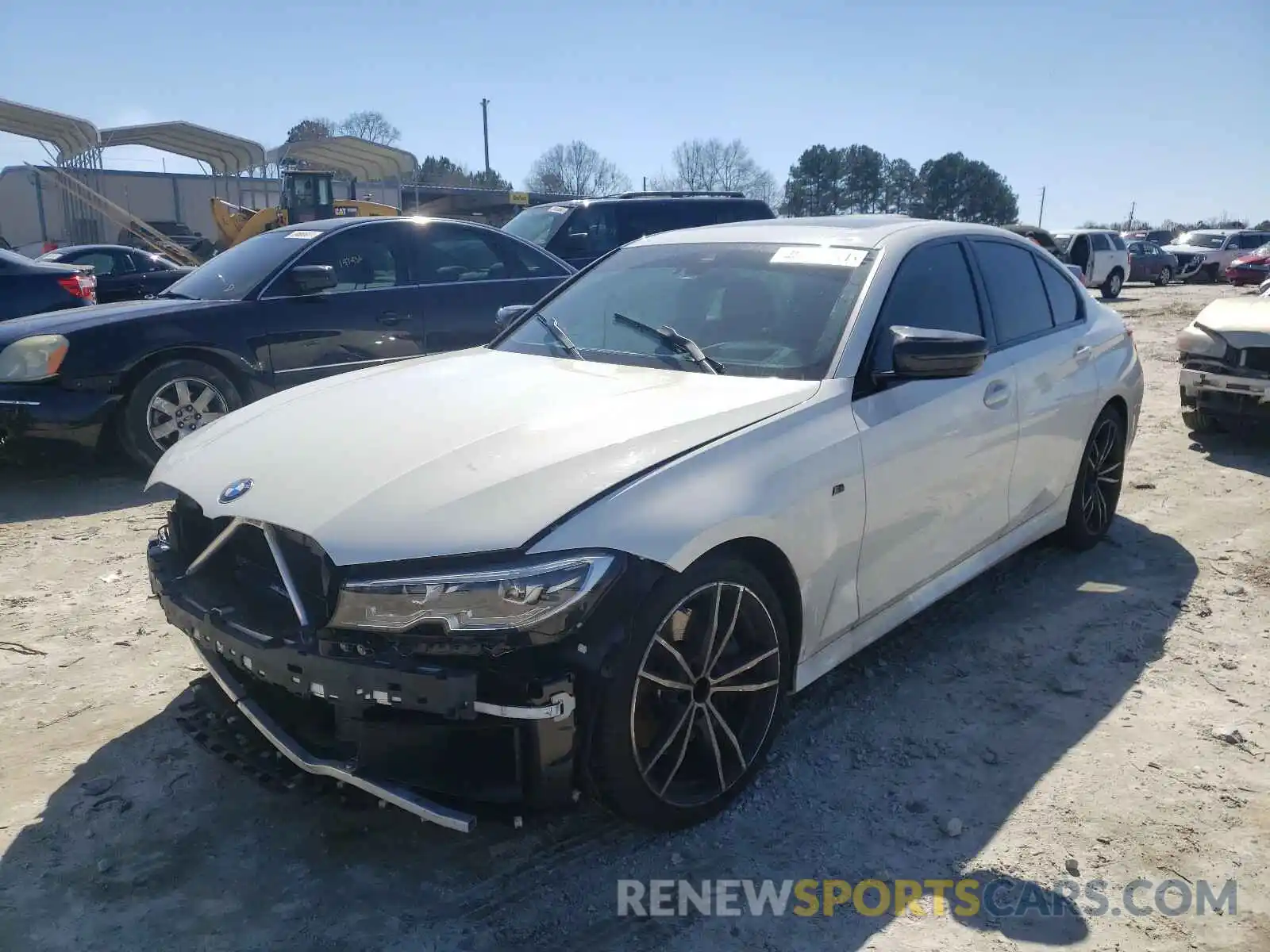 2 Photograph of a damaged car WBA5U7C0XLFH86227 BMW M3 2020