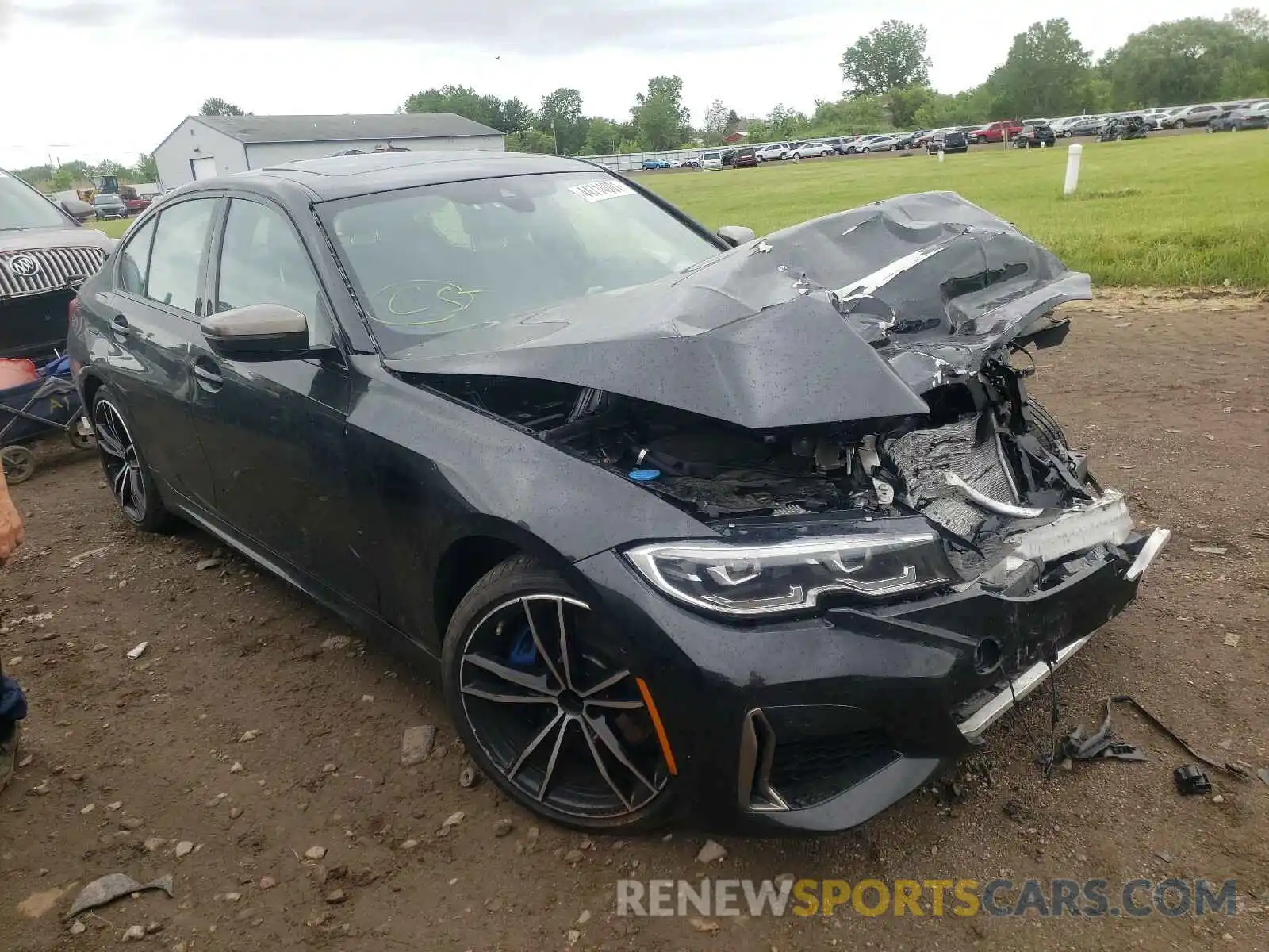 1 Photograph of a damaged car WBA5U9C00LFH09362 BMW M3 2020