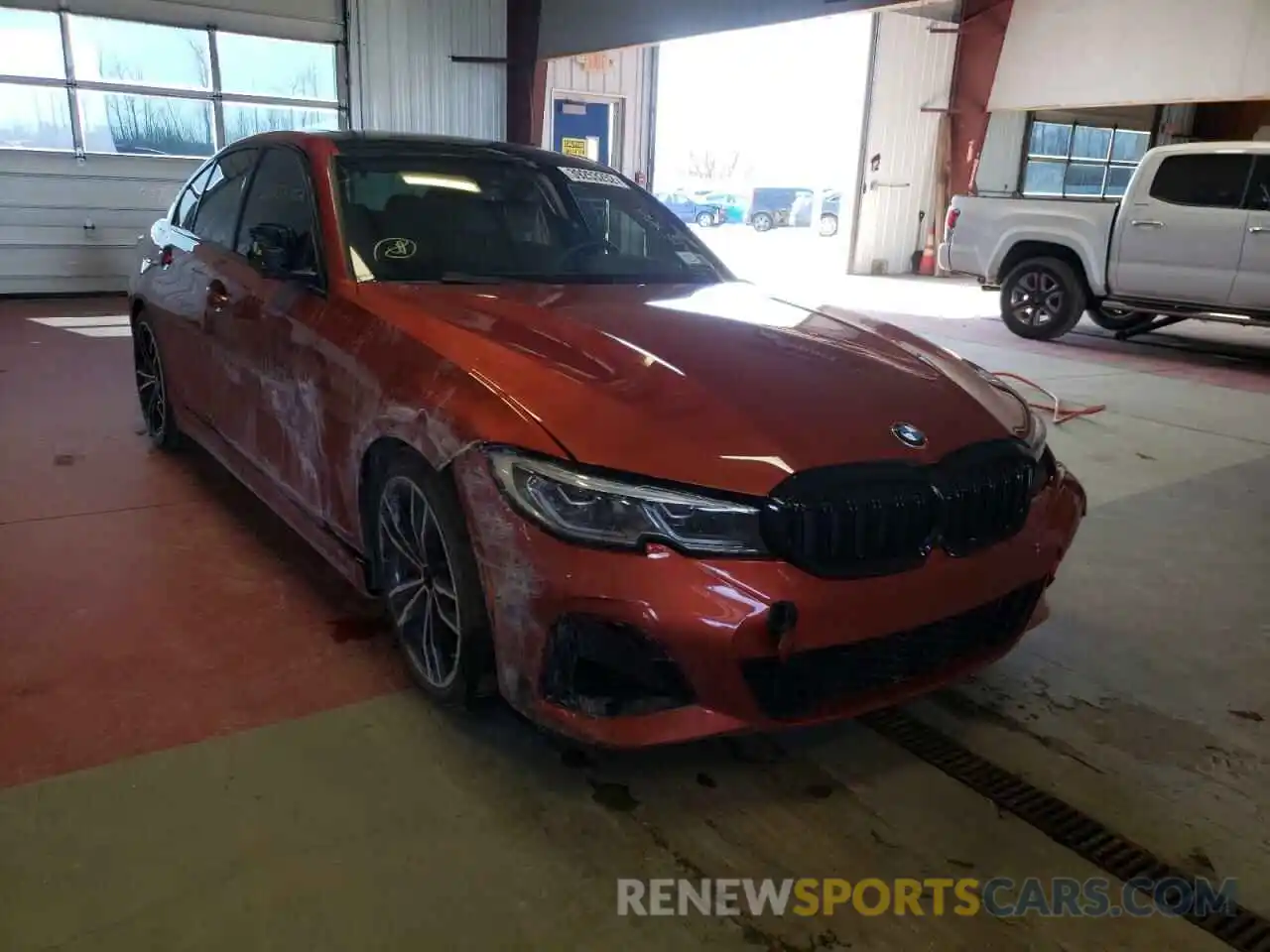 1 Photograph of a damaged car WBA5U9C00LFH11189 BMW M3 2020