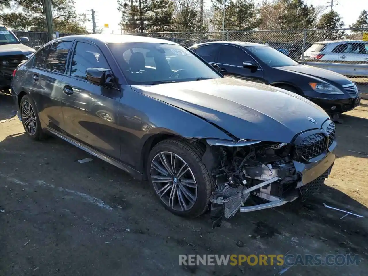 4 Photograph of a damaged car WBA5U9C02LA383462 BMW M3 2020